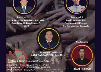 Webinar Nasional “Tindak Pidana Korupsi Dalam Ranah Perguruan Tinggi”