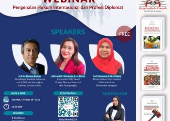 Pentingnya Pengetahuan Hukum Internasional, Observer ALSA UNIB gelar Webinar Nasional