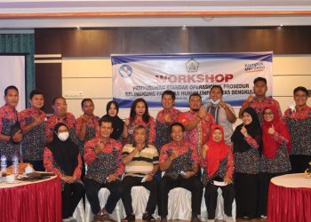 Workshop Penyusunan Standar Operasional Prosedur Selingkung Fakultas Hukum Universitas Bengkulu