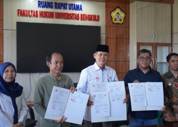 Fakultas Hukum UNIB Membangun Kolaborasi Bersama Akar Foundation Bengkulu Dan Komunitas Konservasi Indonesia Warsi