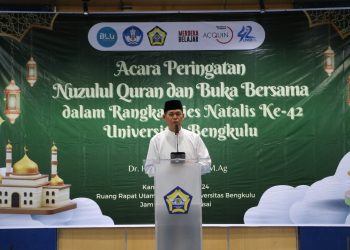 Wakil Rektor 3 UNIB Buka Acara Nuzulul Quran