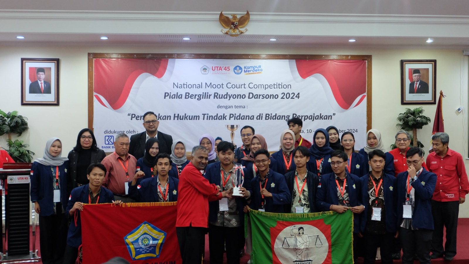 FH UNIB Juara II Moot Court Competition Piala Bergilir Rudyono Darsono ...