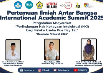 Pengabdian Pada Masyarakat Kolaborasi Internasional Fakultas Hukum Universitas Bengkulu-Fakulti Undang-Undang Universitas Kebangsaan Malaysia