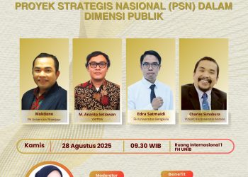 Seminar Nasional Transparansi dan Akuntabilitas Proyek Strategis Nasional (PSN) Dalam Dimensi Publik