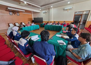 BEM dan ORMAWA Selingkung FH UNIB Melakukan Audiensi Bersama Unsur Pimpinan FH UNIB