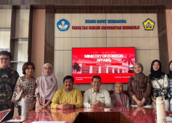 MoFA Internship Closing : Enam Mahasiswa Fakultas Hukum UNIB Paparkan Pengalaman Magang di Kementerian Luar Negeri RI