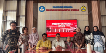 MoFA Internship Closing : Enam Mahasiswa Fakultas Hukum UNIB Paparkan Pengalaman Magang di Kementerian Luar Negeri RI